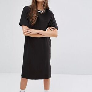Host Pick Y2K Stussy Grunge Green Ringer Crewneck T-Shirt Dress Boarding Small
